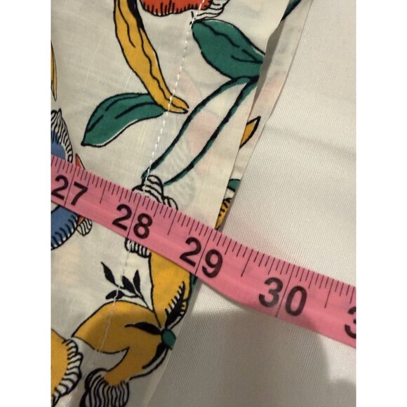 J. Crew Sportswear Floral Shirt Men's XL Short Sleeve Button Down Retro Top - Picture 5 of 5